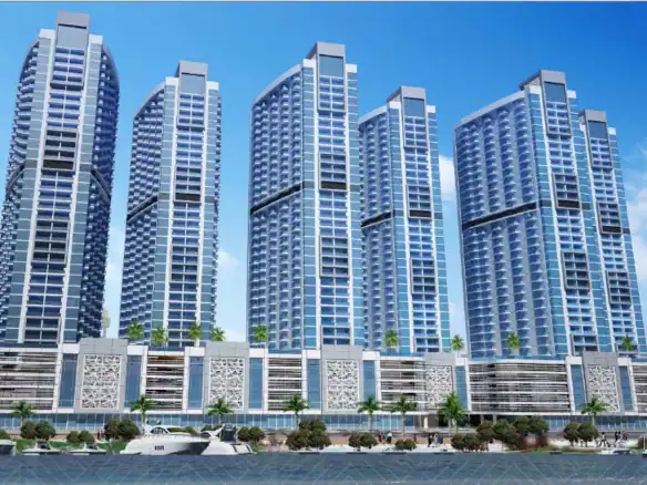 Ajman Creek Towers — вид на комплекс, фото 3