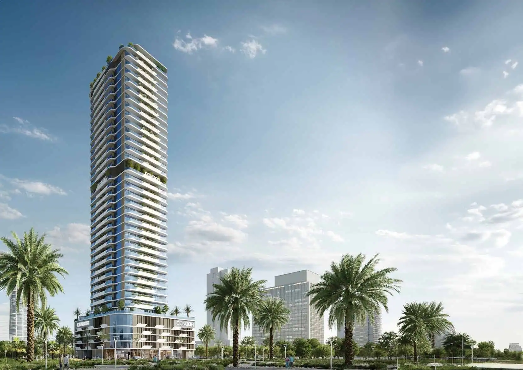 Sonate Residences в районе JVT (Джумейра Вилладж Трайангл) — фото 2