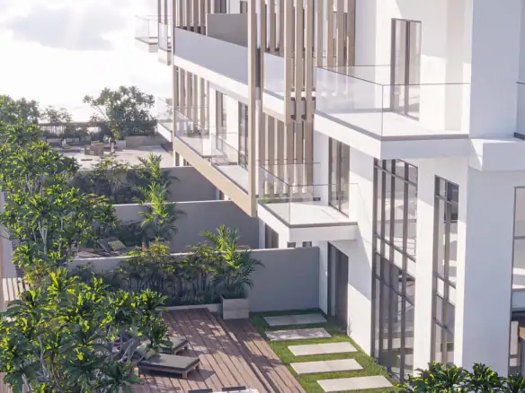 Q Gardens Loft в районе JVC (Джумейра Вилладж Серкл) — фото 3