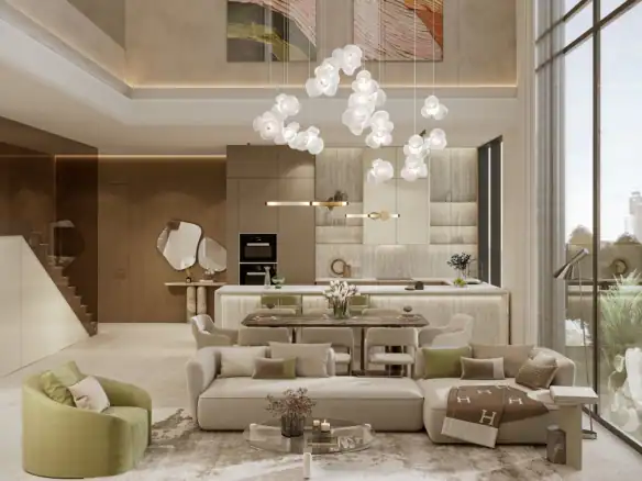 Wellington Ocean — интерьер гостиной, фото 15