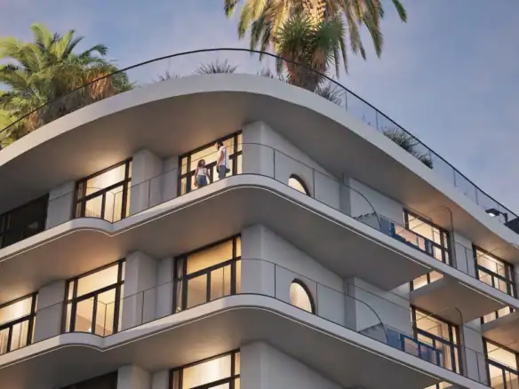 Avana Residences — фасад здания