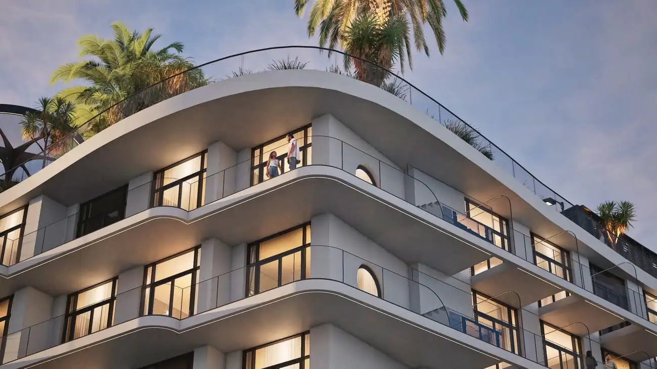 Avana Residences — фасад здания