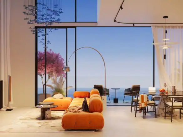 Villa Del Gavi — интерьер гостиной