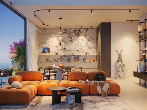 Villa Del Gavi — интерьер гостиной, фото 7