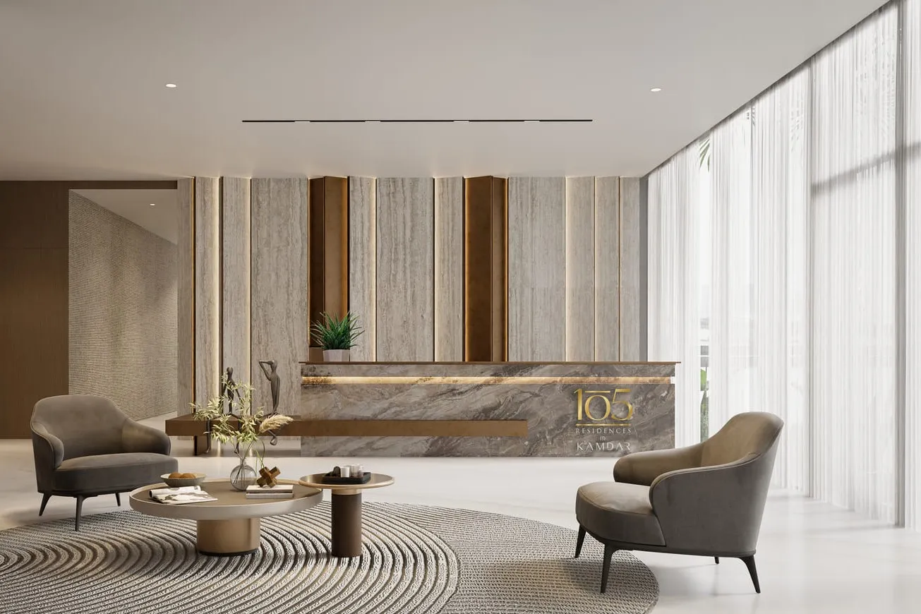 105 Residences by Kamdar — лобби