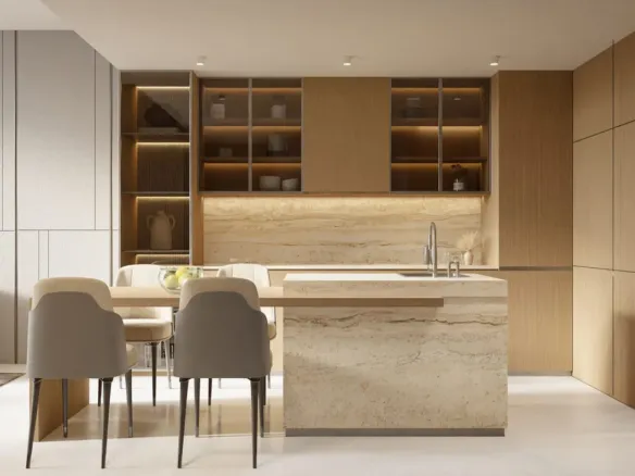 105 Residences by Kamdar — кухня