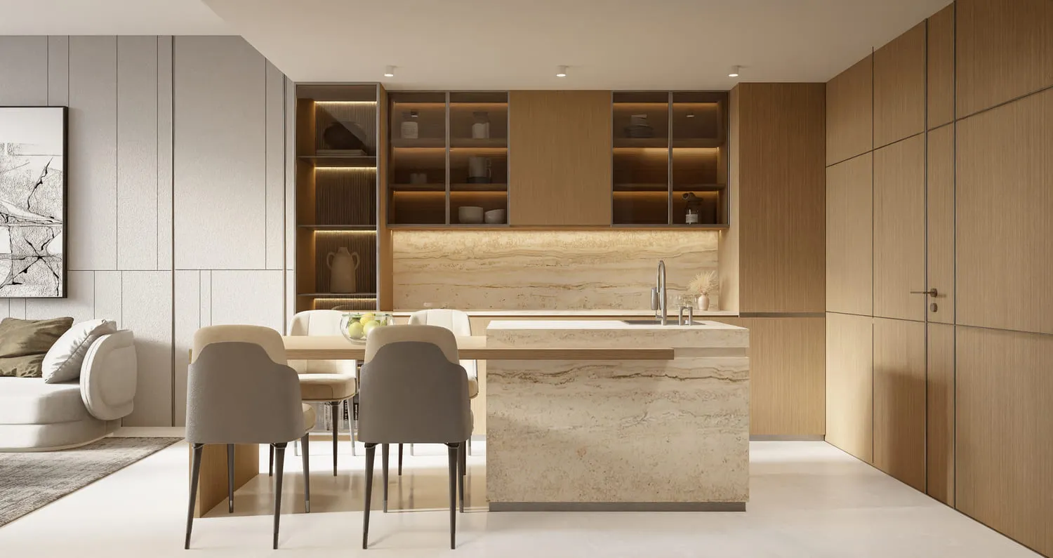 105 Residences by Kamdar — кухня
