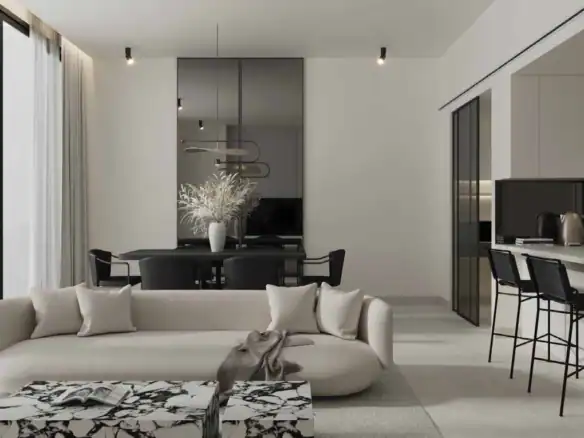 Sonate Residences — интерьер гостиной
