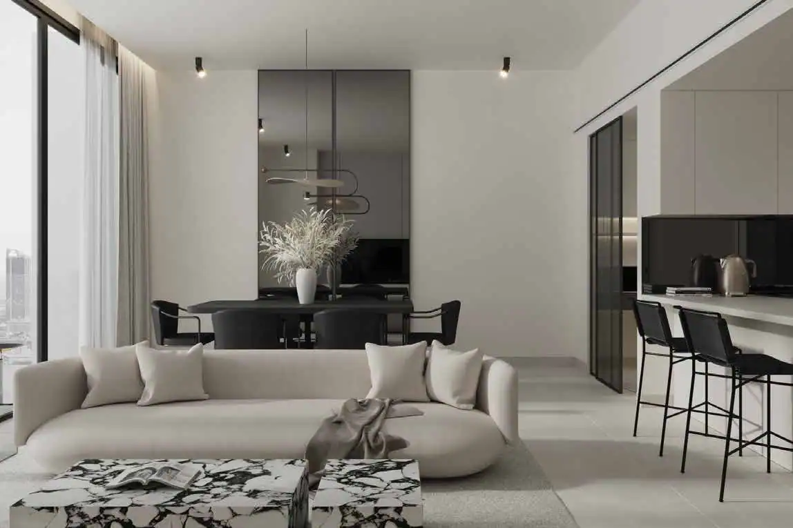 Sonate Residences — интерьер гостиной