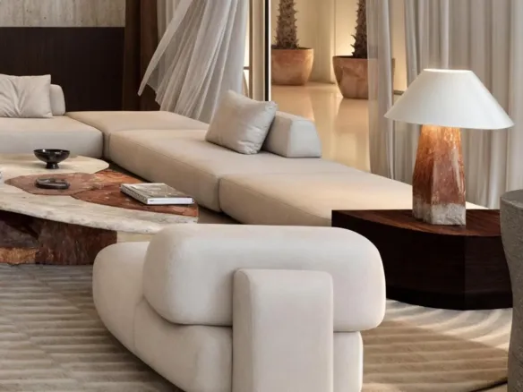 11 Hills Park — интерьер гостиной