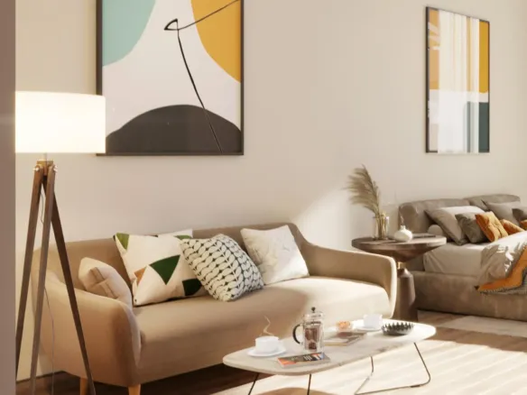 11 Hills Park — интерьер гостиной, фото 8