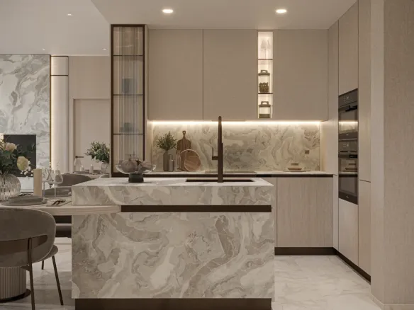113 Residences by Iman — кухня