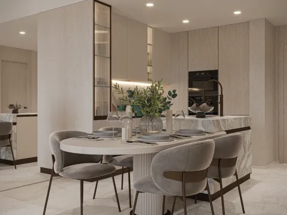 113 Residences by Iman — кухня-столовая