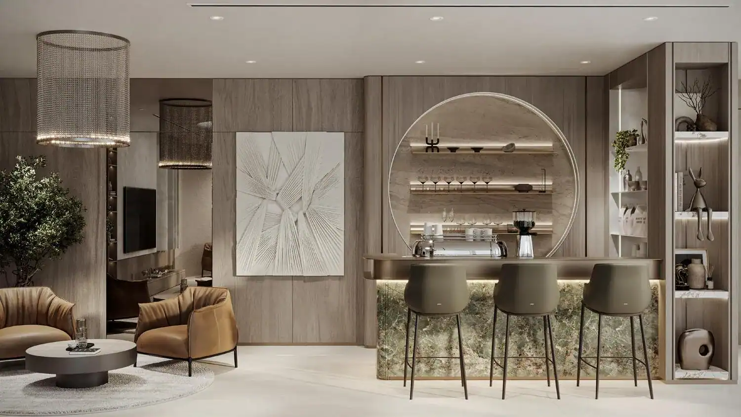 Pearl House IV — барная зона