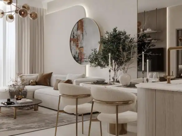 Pearl House IV — интерьер гостиной, фото 11