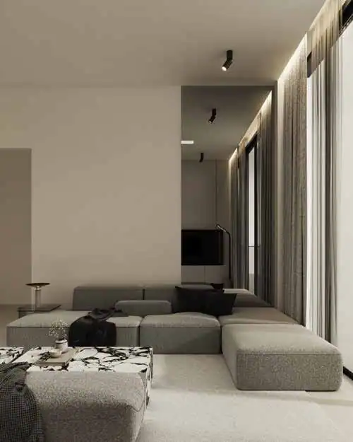 Sonate Residences — интерьер гостиной, фото 6