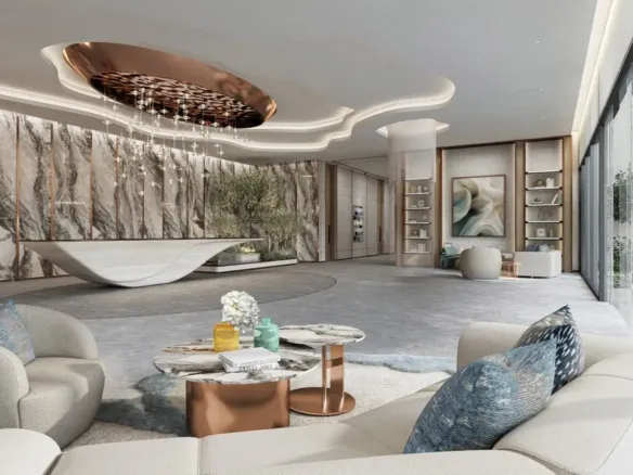 15 Cascade Featured by Versace Ceramics — лобби, фото 11