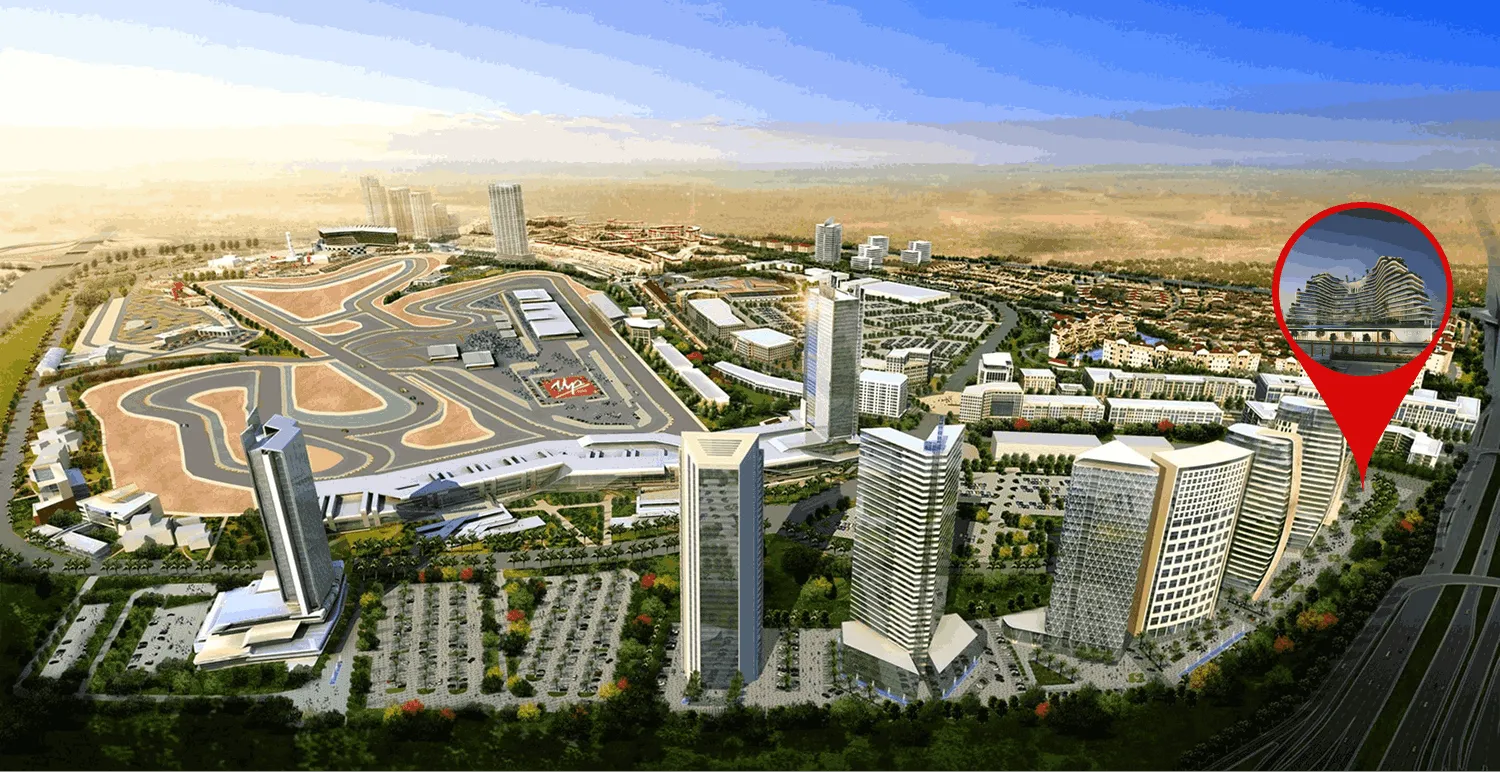 15 Cascade Featured by Versace Ceramics в районе Дубай Мотор Сити — фото 12