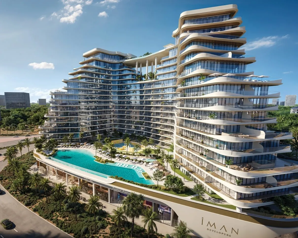 15 Cascade Featured by Versace Ceramics в районе Дубай Мотор Сити — фото 2