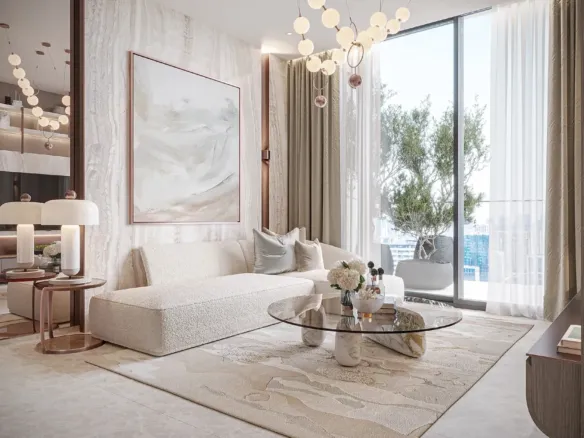 15 Cascade Featured by Versace Ceramics — интерьер гостиной