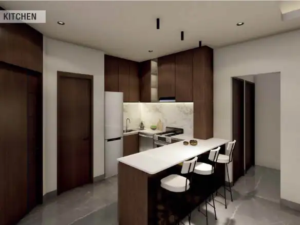 Ajman Creek Towers — кухня