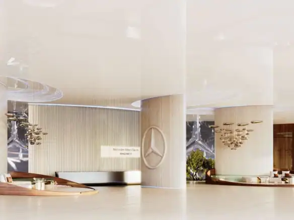 Mercedes-Benz Places by Binghatti — лобби