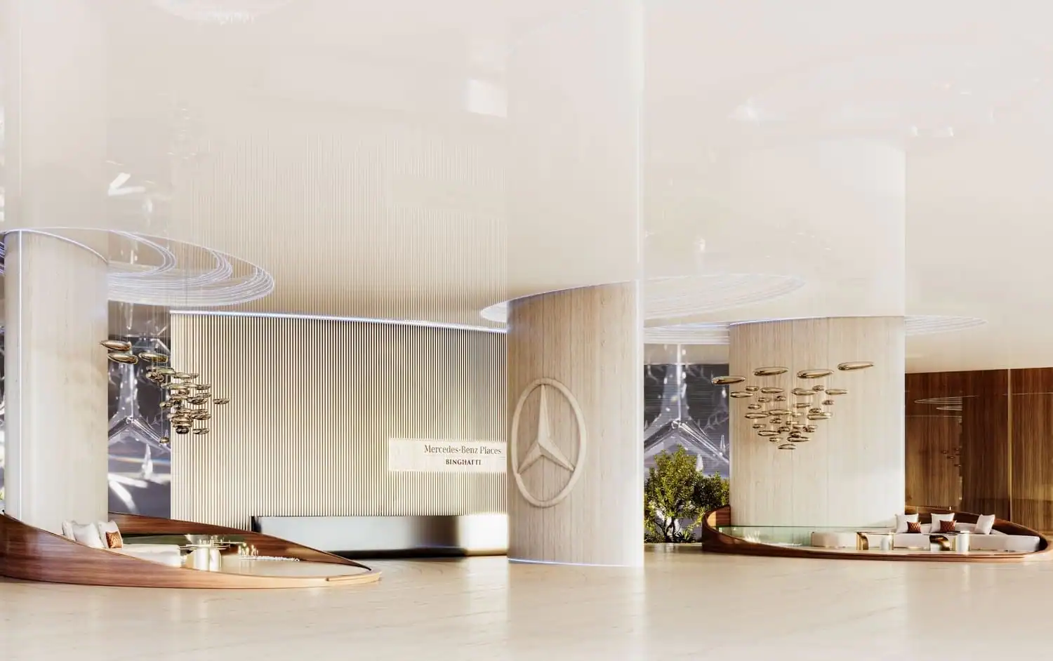 Mercedes-Benz Places by Binghatti — лобби