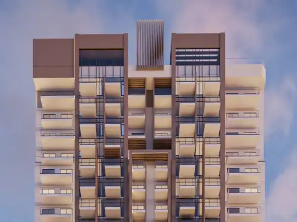 Q Gardens Loft в районе JVC (Джумейра Вилладж Серкл) — фото 2