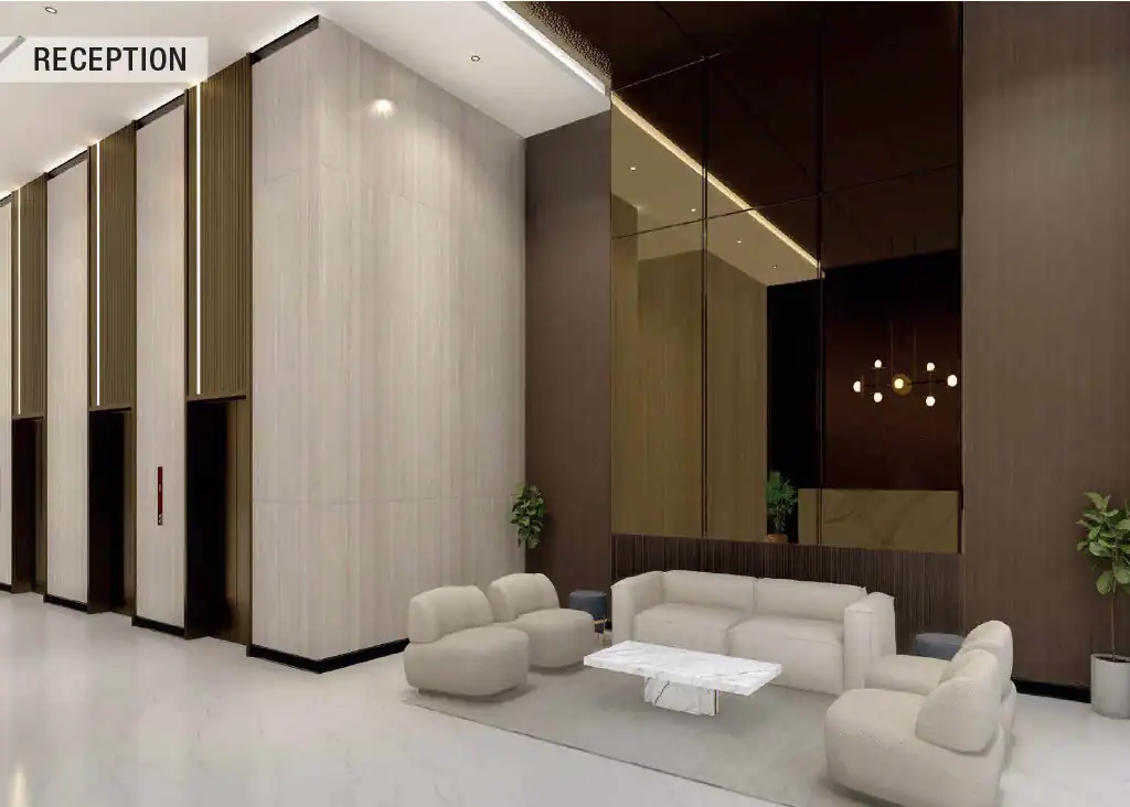 Ajman Creek Towers — лобби