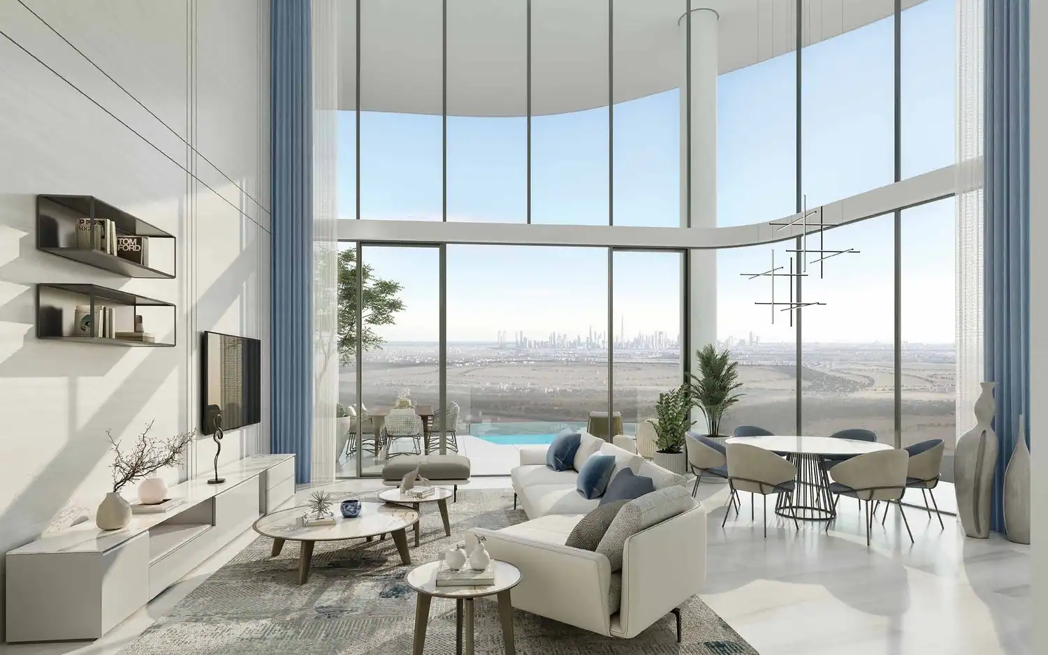 Laguna Residence — интерьер гостиной
