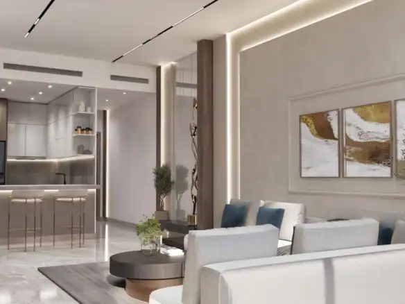 Palatium Residence — кухня-гостиная