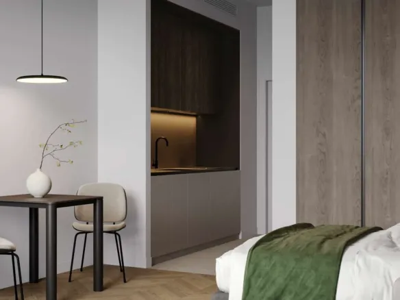 1WOOD Residence 2 — интерьер студии
