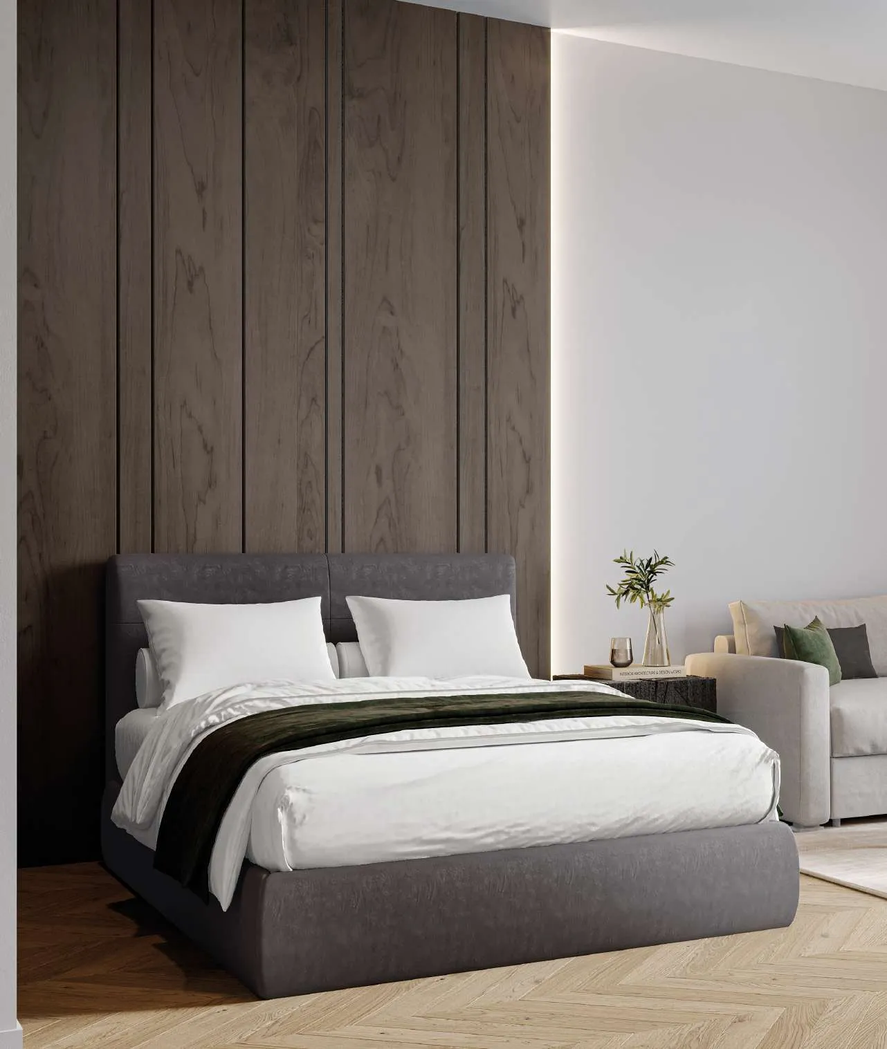 1WOOD Residence 2 — спальня