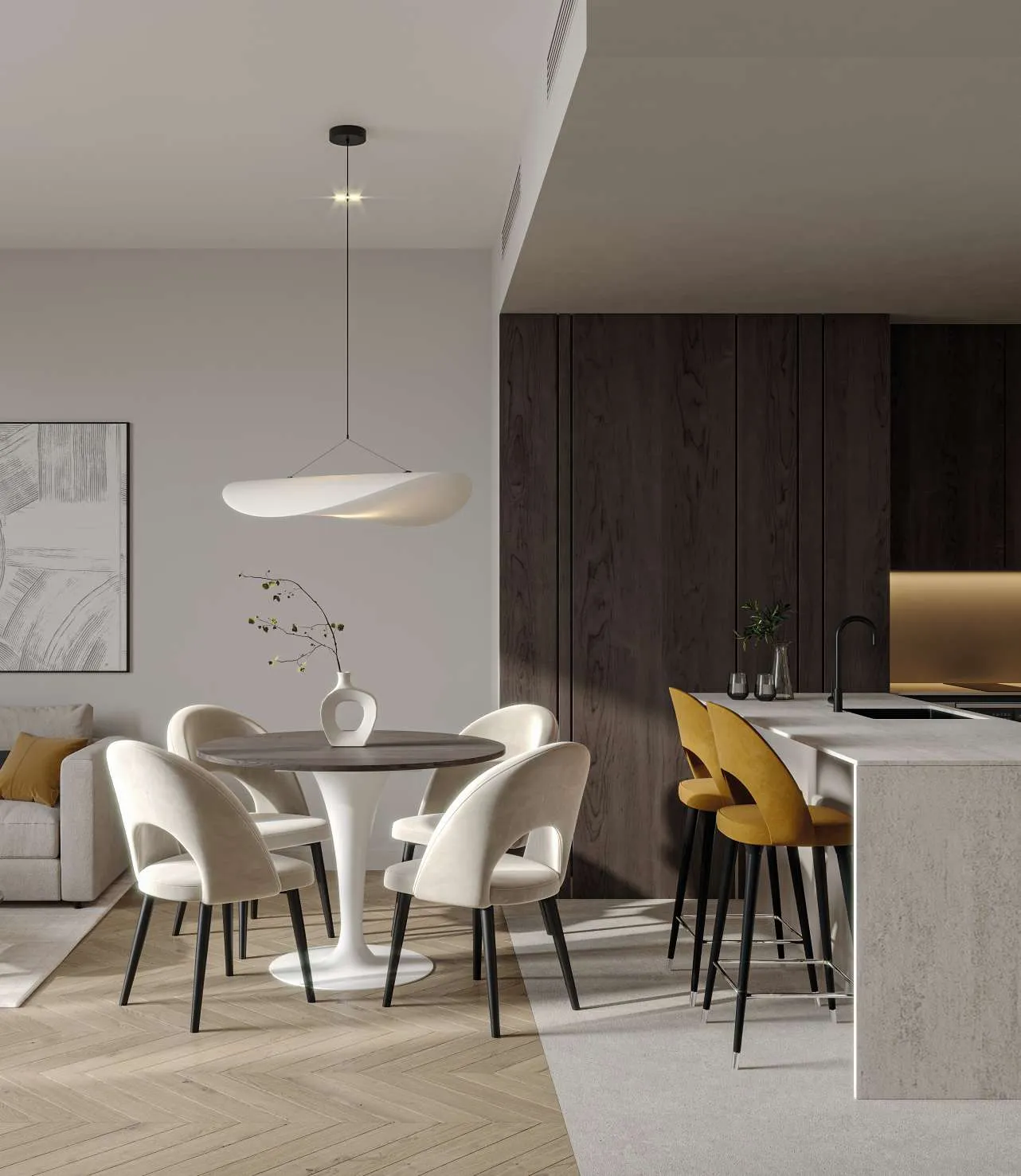 1WOOD Residence 2 — обеденная зона