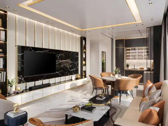 Bayz 102 — интерьер гостиной