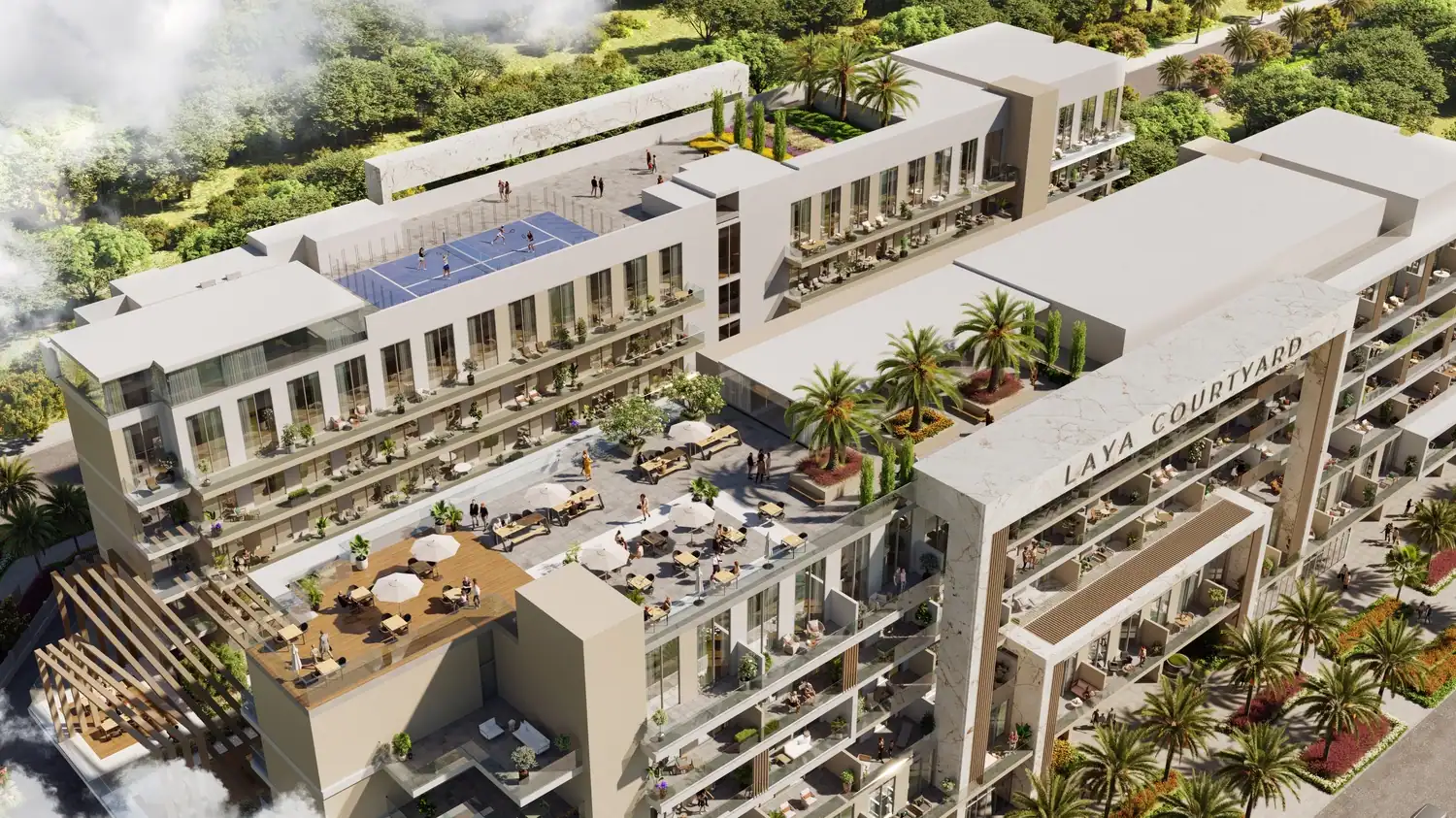 Laya Courtyard в районе Dubai Studio City — фото 4