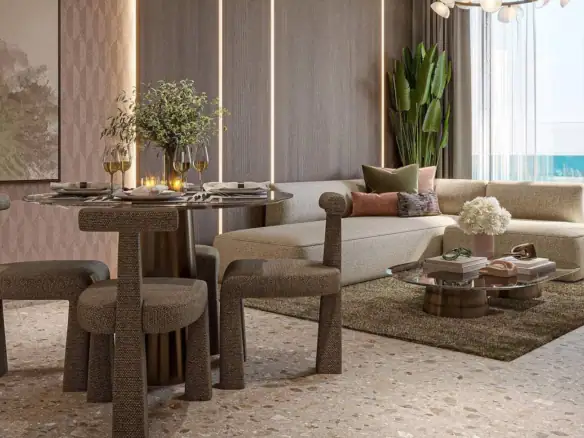 Lucky Oasis Residence — интерьер гостиной