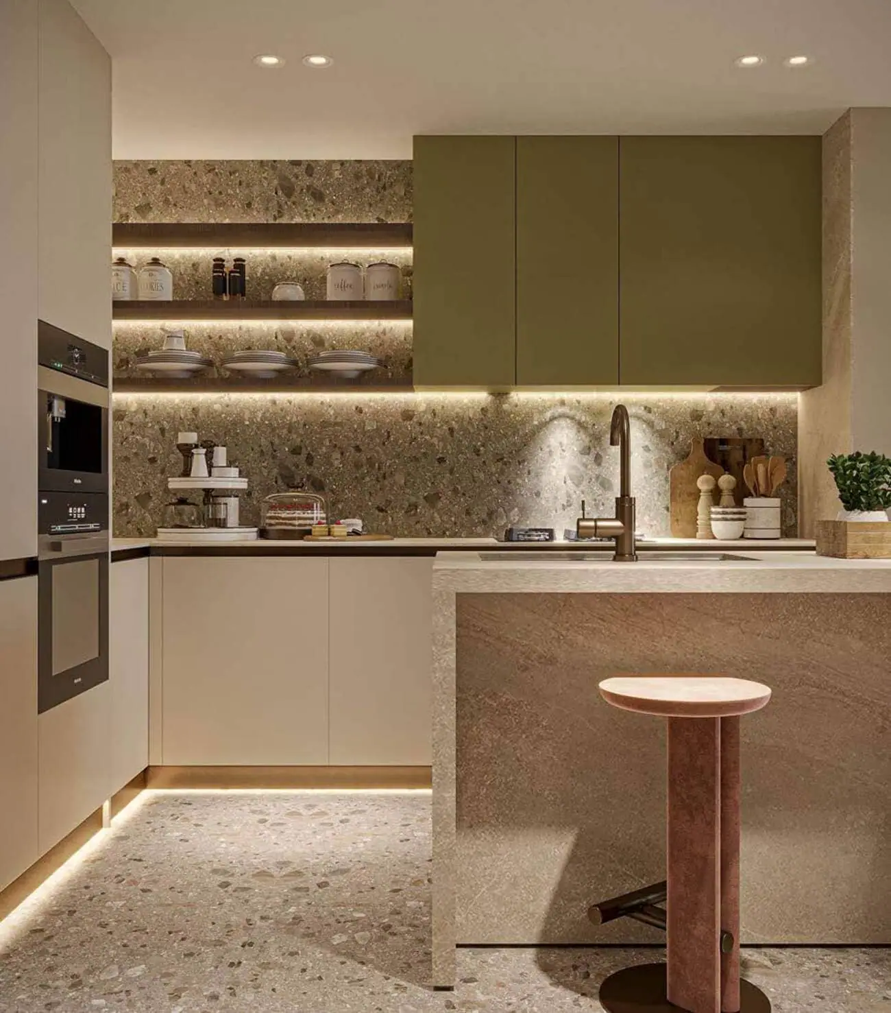 Lucky Oasis Residence — кухня