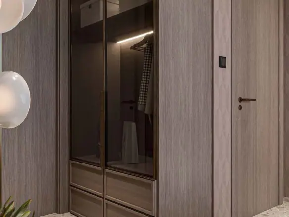 Lucky Oasis Residence — гардеробная