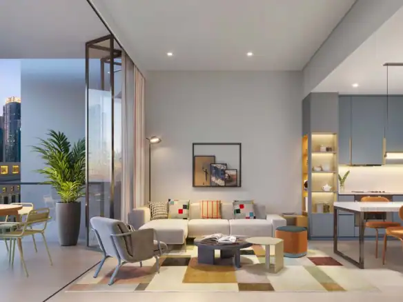 Rove Home Marasi Drive — интерьер гостиной, фото 13