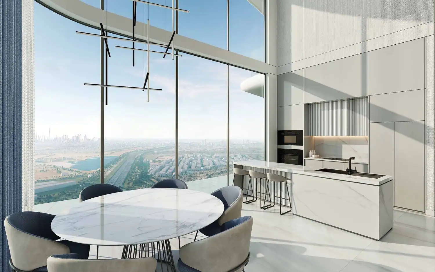 Laguna Residence — кухня-столовая