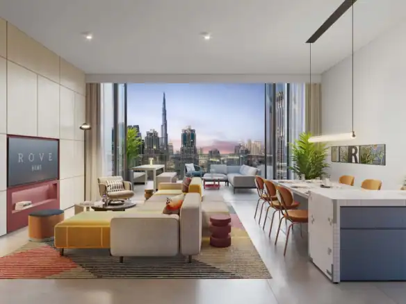Rove Home Marasi Drive — интерьер гостиной, фото 15