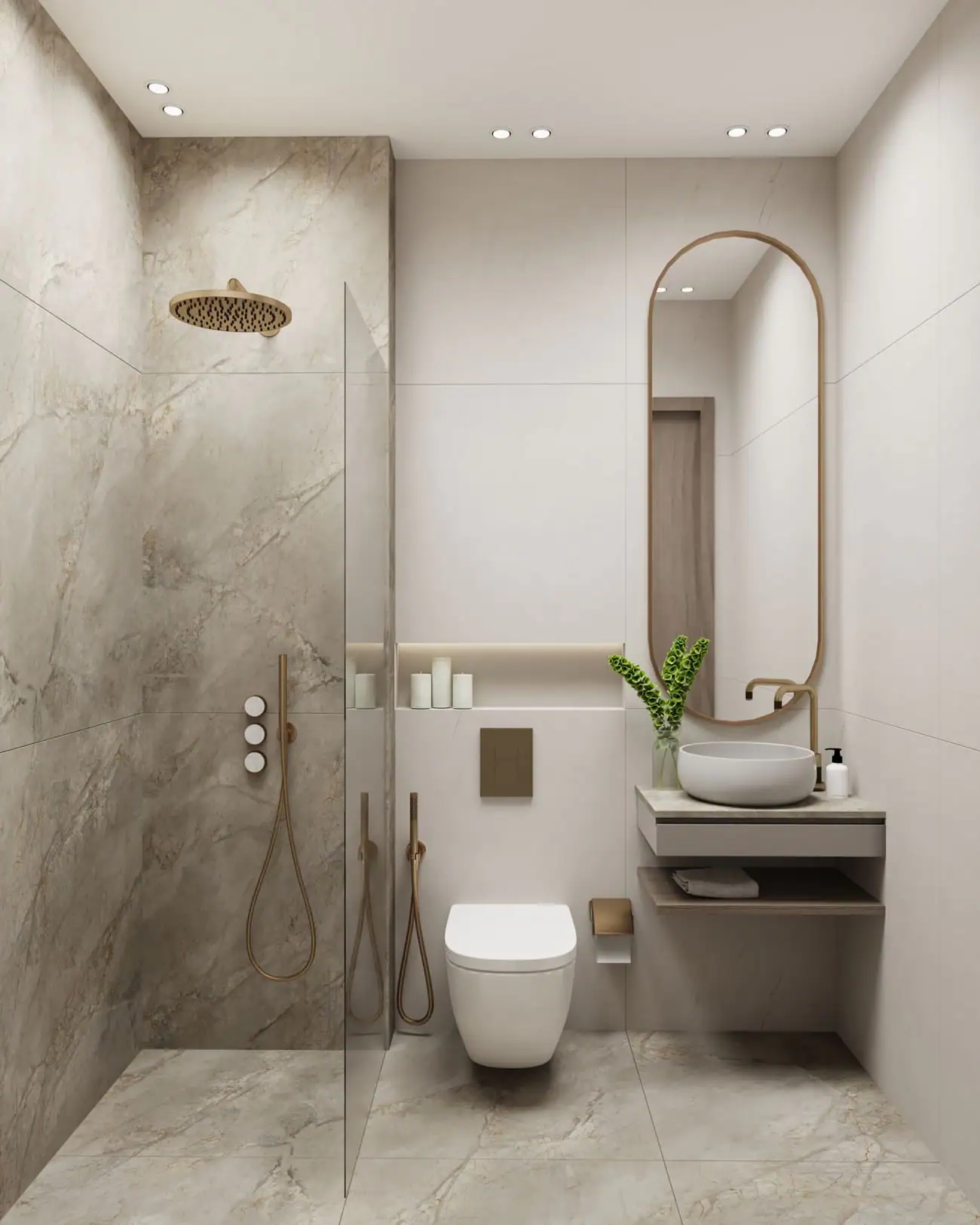 Palatium Residence — ванная комната, фото 11
