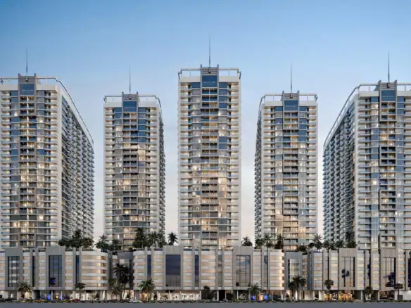 Ajman Creek Towers — вид на комплекс
