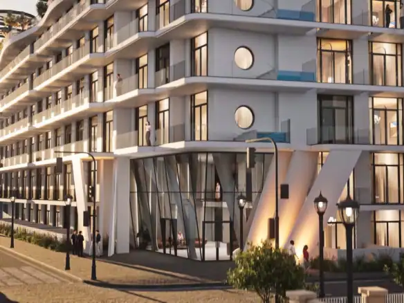 Avana Residences — вход в здание