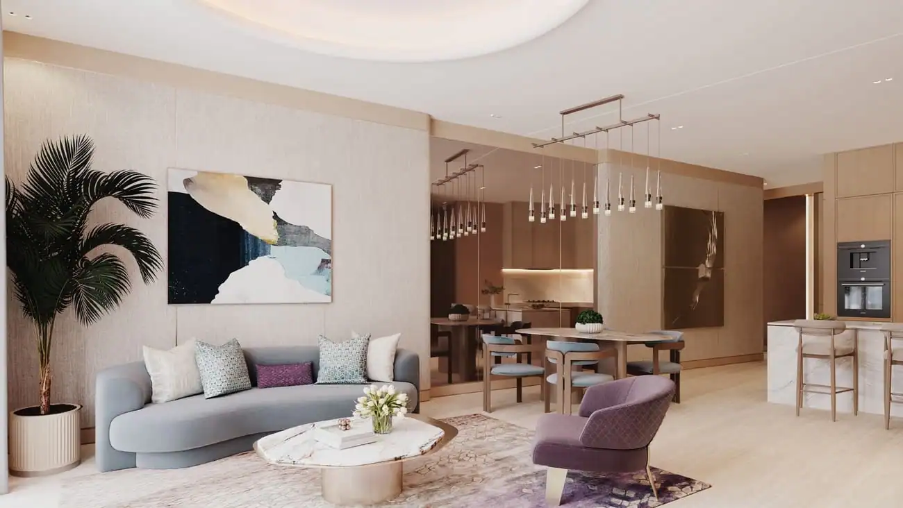 Taj Wellington Mews — интерьер гостиной, фото 13