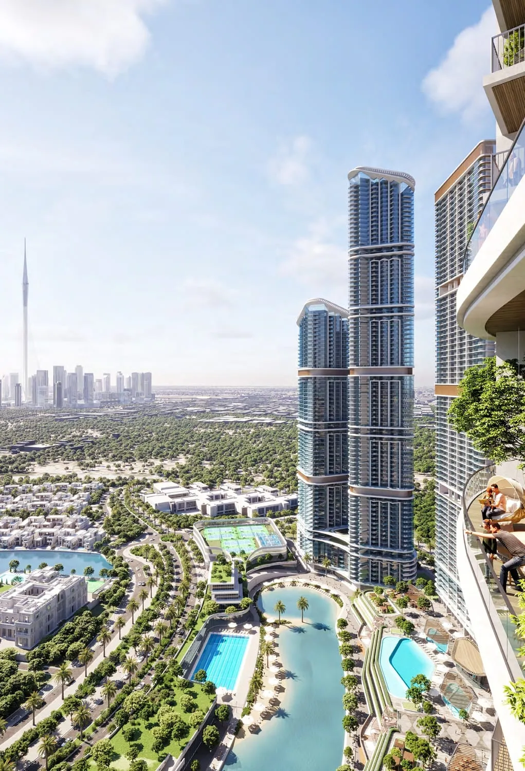 310 Riverside Crescent — вид на комплекс