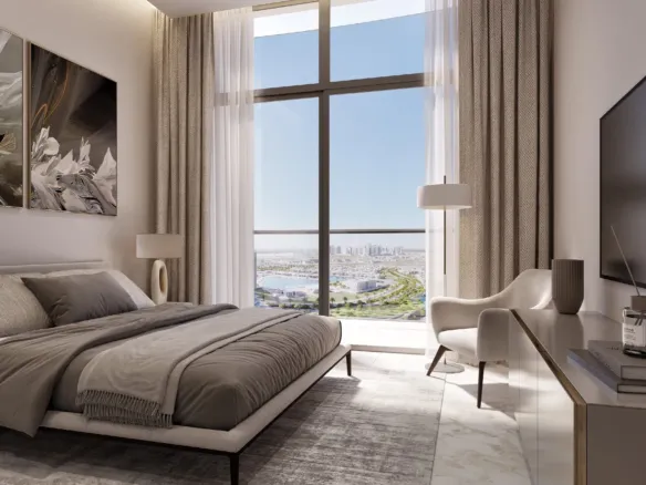 320 Riverside Crescent — спальня