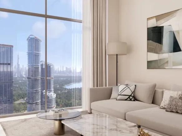 320 Riverside Crescent — интерьер гостиной
