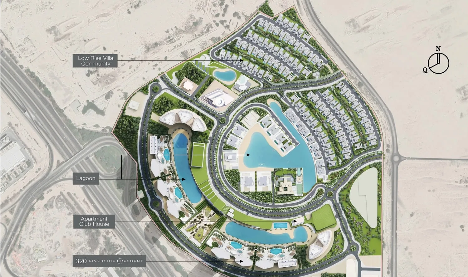 320 Riverside Crescent в районе Sobha Hartland — фото 9